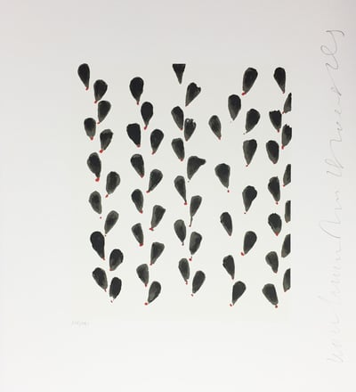 Donald Sultan – Untitled IX, 2008 – Screen-print
