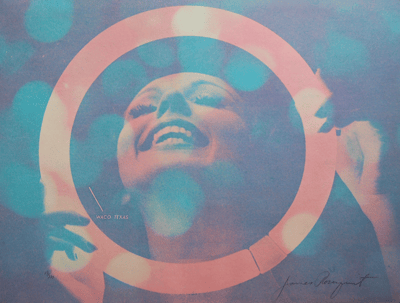 James Rosenquist – Somewhere to Light, 1966 – Sérigraphie (Screen-print)