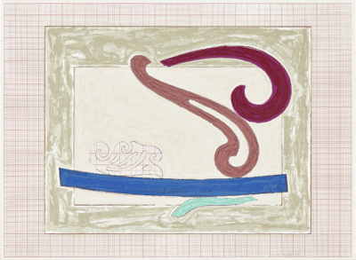 Frank Stella – Noguchi's Okinawa Woodpecker, 1977 – Técnica mixta
