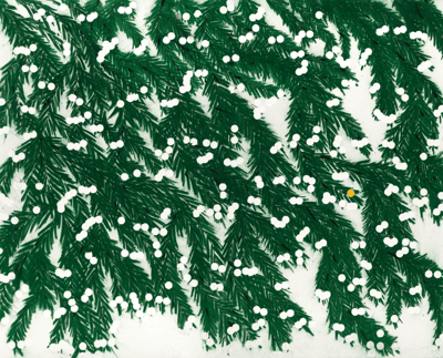 Donald Sultan – Mimosa, April 12, 2023, 2023 – Archival Print