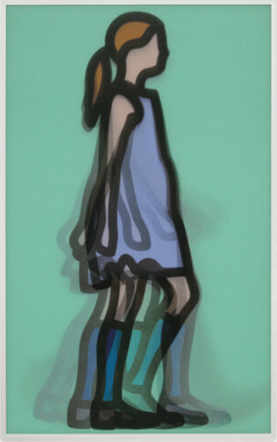 Julian Opie – Esther, 2025 – Técnica mixta