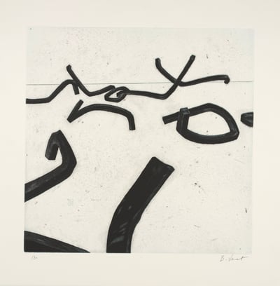 Bernar Venet – Random Combination of Indeterminate Lines I, c. 1990 – Radierung und Aquatinta
