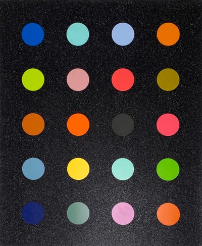 Damien Hirst – Methylamine-13c, 2014 – Sérigraphie/Silkscreen