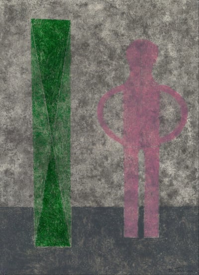 Hombre en rosa