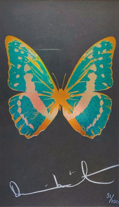 Damien Hirst – Butterfly from The Souls, 2011 – Mixed média