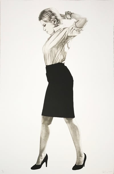 Robert Longo – Cindy, 2002 – Lithographie