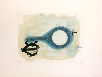 Antoni Tapies – Aparicions-1, 1982 – Gravure
