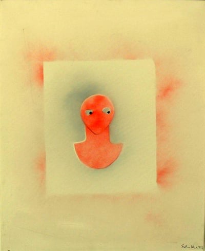 Sandro Chia – Figura, 1974 – Öl auf Leinwand