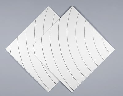 Francois Morellet – Ondes parasites 1, 2014 – Screen-print