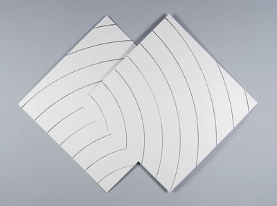 Francois Morellet – Ondes parasites 3, 2014 – Screen-print