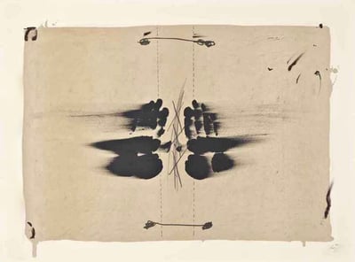 Antoni Tapies – Nocturno Matinal, 1970 – Mixed média