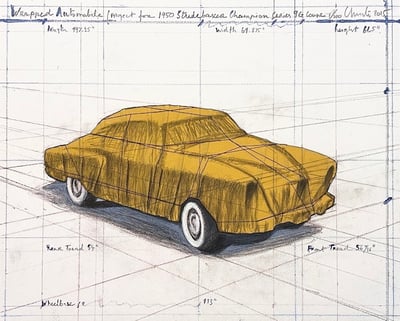Wrapped Automobile, Project For Studebaker