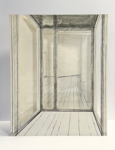 Store Front Corridor Two Parts