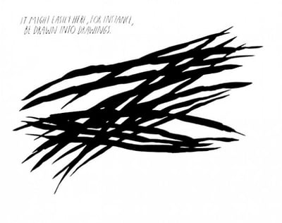 Untitled, It Might Easily -be Drawn Into Drawings