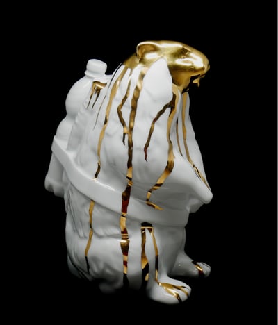 Cloned Marmot With Gold 