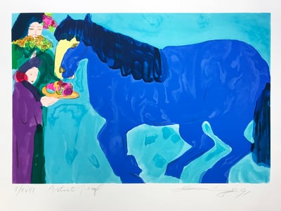 Blue Horse