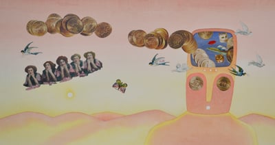 Untitled (unique Gouache)