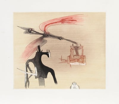 Contre Une Maison Sèche (red)