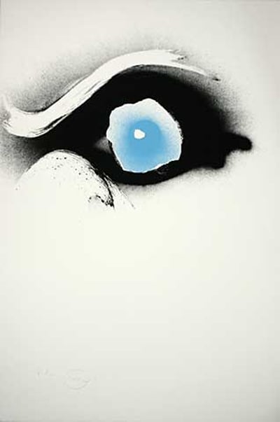 Seuloeil Blau/schwarzes Auge