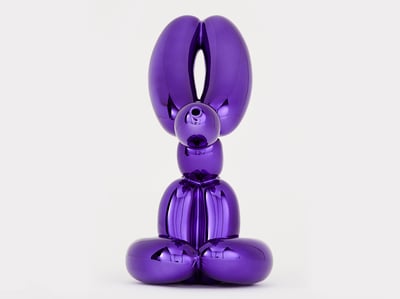 Balloon Rabbit (Violet)