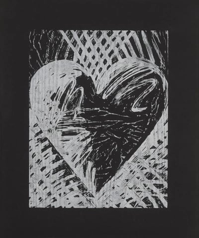 A Night Woodcut
