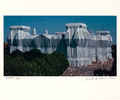 Reichstag Mappe II, Südfassade