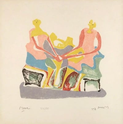 Two Women Seated