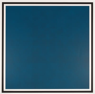 Ohne Titel (Blue Square)