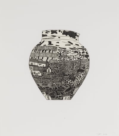Untitled (Round Pot From 8 pots)