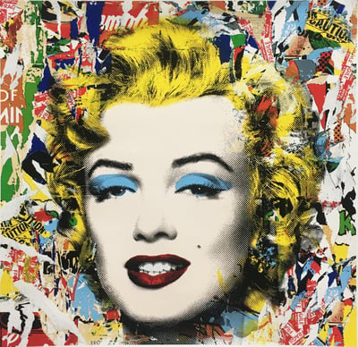 Collage from Marilyn POPfolio
