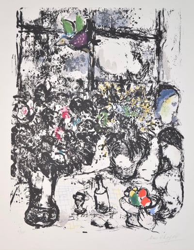 Nature Morte En Bouquet - M299