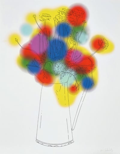Flowers And Few Colors