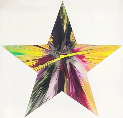 Star Spin Painting