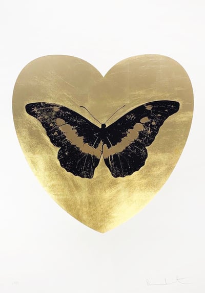 I Love You - Gold Leaf/ Black/ Cool Gold