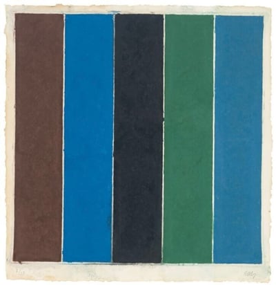 Colored Paper Image XIX