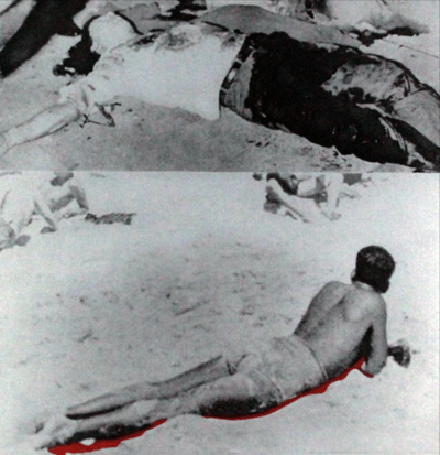 Two Figures (One with Shadow)