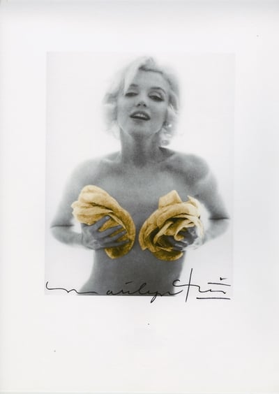 Marilyn Monroe yellow roses