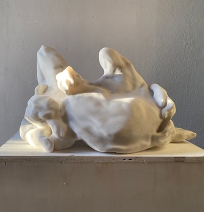 Seeking The Silence (sculpture)