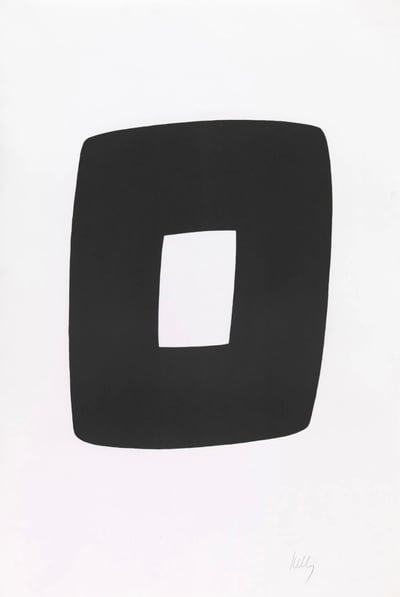 Black with White