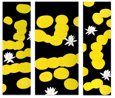 Homage to Monet (Triptych)