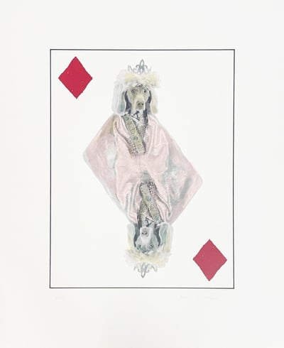 Royal Flush - Diamonds (pink)