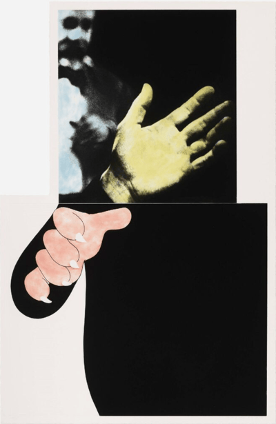 Two Hands (With Distant Figure)