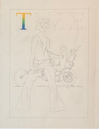 Study for Fonda: Sketch #1 (TIME)