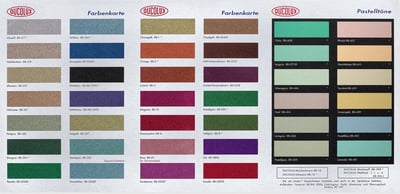 Colour Chart (Glitter) (H3)