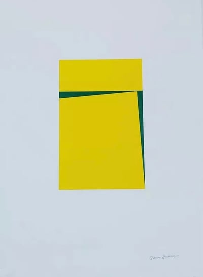 Untitled (Yellow Divide)
