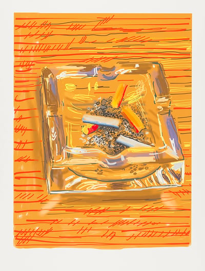 iPad drawing - Ashtray
