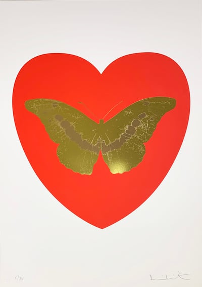 I Love You - Red/Oriental Gold/Cool Gold