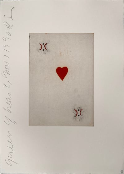 Playing Card (Queen of Hearts)