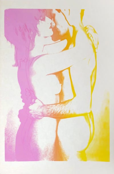 Andy Warhol – Love Variants (121C UT.003) (TP), 1983 – Mixed Media