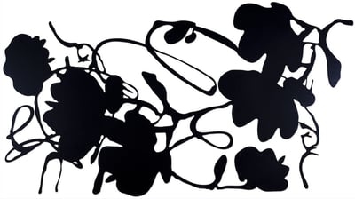 Black Lantern Flowers